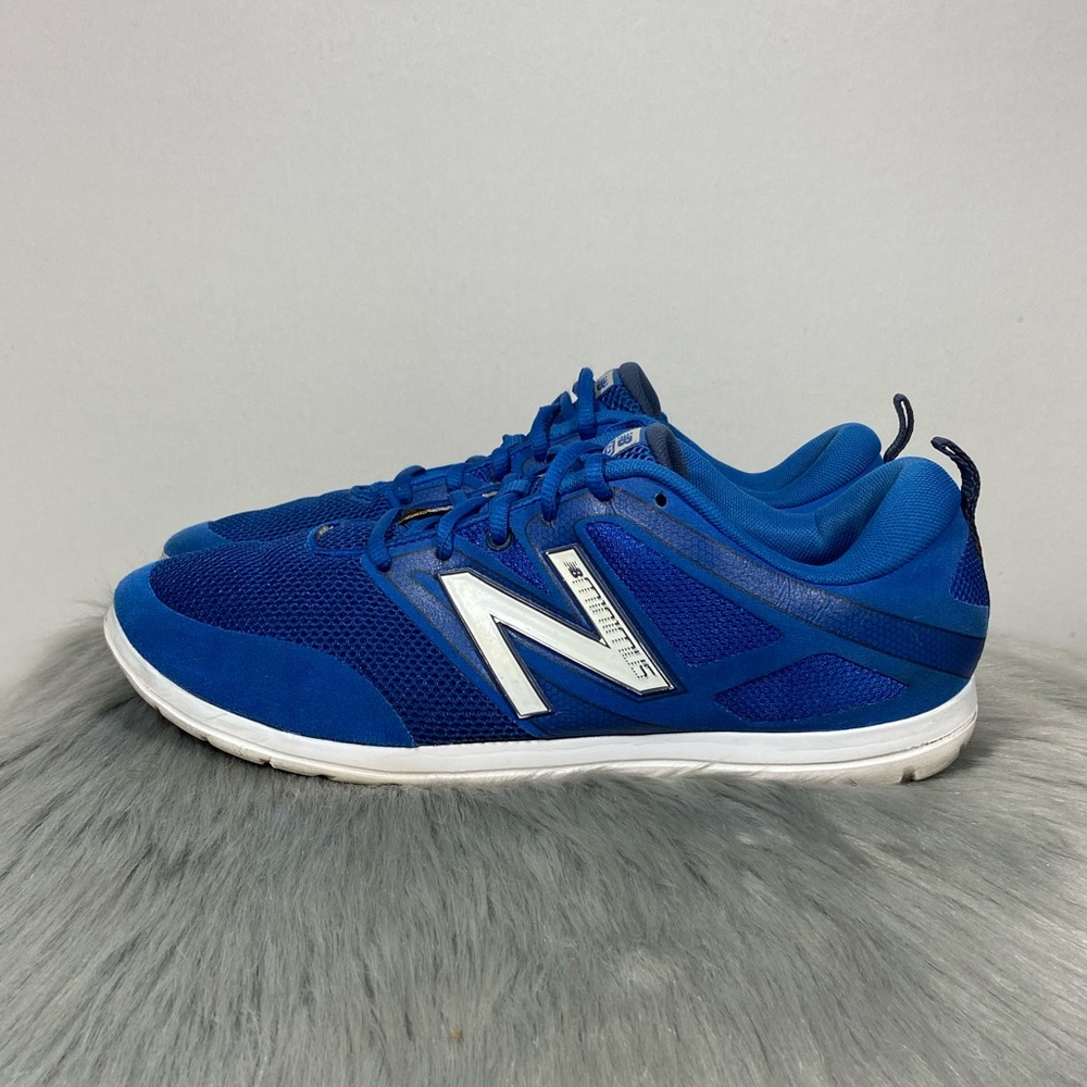 New Balance Men Minimus Blue Running Shoes